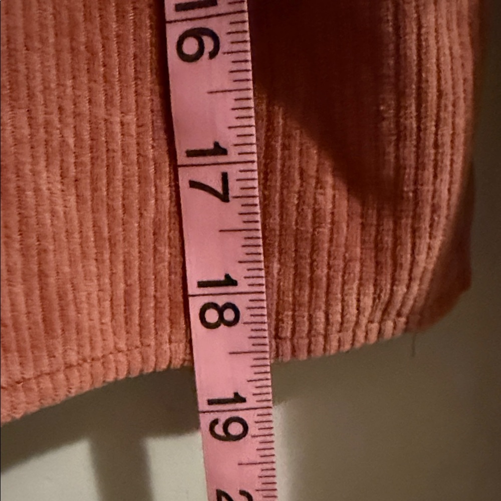 Madewell Terracotta Corduroy Crop Jacket XSmall - Picture 7 of 7